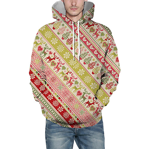 Men's Pullover Hoodie Sweatshirt Striped Graphic 3D Hooded Christmas Daily 3D Print Christmas Hoodies Sweatshirts Long Sleeve Fuchsia
Men's Pullover Hoodie Sweatshirt Striped Graphic 3D Hooded Christmas Daily 3D Print Christmas Hoodies Sweatshirts Long Sleeve Fuchsia