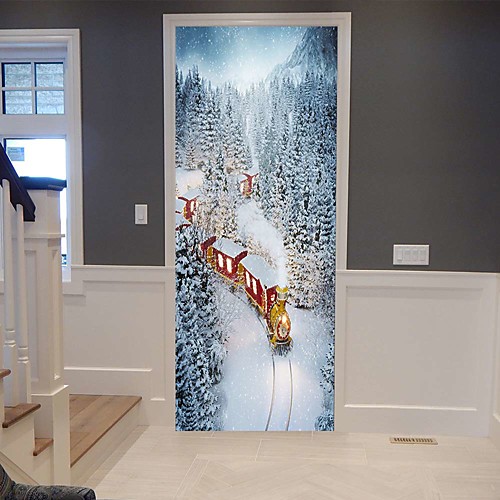 Christmas Self-adhesive Creative Door Stickers Living Room Diy Decoration Home Waterproof Wall Stickers
Christmas Self-adhesive Creative Door Stickers Living Room Diy Decoration Home Waterproof Wall Stickers