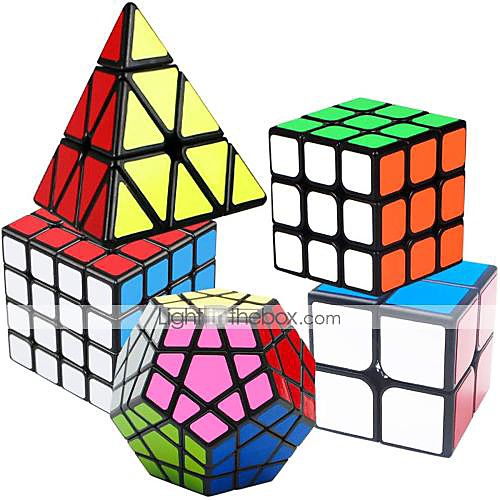 Speed Cube Set 5 pcs Magic Cube IQ Cube 222 333 444 Speedcubing Bundle 3D Puzzle Cube Stress Reliever Puzzle Cube Smooth Office Desk Toys Brain Teaser Pyramid Megaminx Kid's Adults Toy Gift
Speed Cube Set 5 pcs Magic Cube IQ Cube 222 333 444 Speedcubing Bundle 3D Puzzle Cube Stress Reliever Puzzle Cube Smooth Office Desk Toys Brain Teaser Pyramid Megaminx Kid's Adults Toy Gift