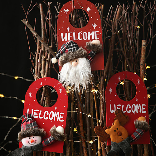 Christmas Decorations Wooden Cartoon Door Hanger Creative Wooden Snowman Pendant
Christmas Decorations Wooden Cartoon Door Hanger Creative Wooden Snowman Pendant