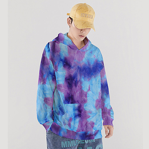 Men's Pullover Sweatshirt Tie Dye Round Neck Daily Casual Hoodies Sweatshirts Long Sleeve Blue Purple Yellow
Men's Pullover Sweatshirt Tie Dye Round Neck Daily Casual Hoodies Sweatshirts Long Sleeve Blue Purple Yellow