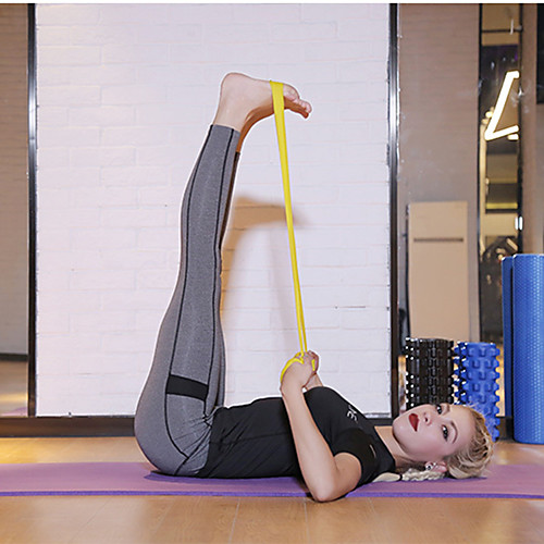 Exercise Resistance Bands Stretch Out Strap Yoga Strap Sports TPE Yoga Gym Workout Pilates Stretchy Durable Muscle Building Weight Loss Stretching For Women's Men's
Exercise Resistance Bands Stretch Out Strap Yoga Strap Sports TPE Yoga Gym Workout Pilates Stretchy Durable Muscle Building Weight Loss Stretching For Women's Men's
