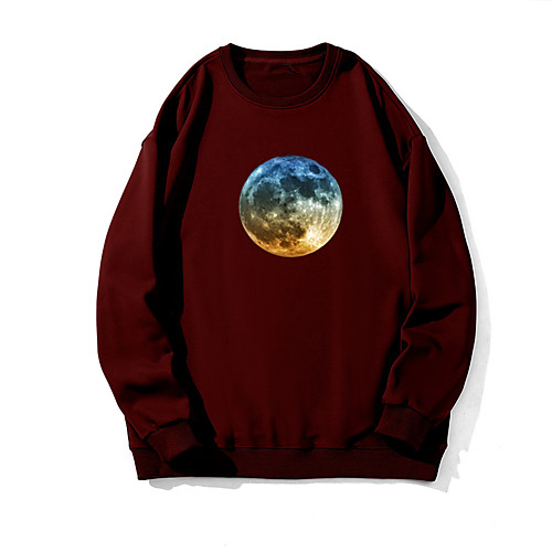 Men's Pullover Sweatshirt Print Round Neck Basic Hoodies Sweatshirts Long Sleeve Loose Wine Black Beige
Men's Pullover Sweatshirt Print Round Neck Basic Hoodies Sweatshirts Long Sleeve Loose Wine Black Beige