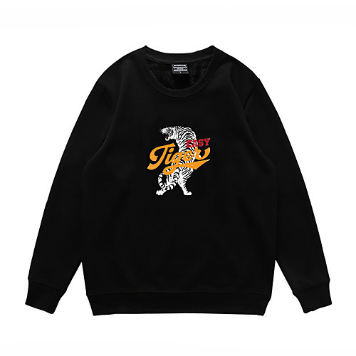 Men's Pullover Sweatshirt Print Slogan Round Neck Daily Casual Hoodies Sweatshirts Long Sleeve Loose Black
Men's Pullover Sweatshirt Print Slogan Round Neck Daily Casual Hoodies Sweatshirts Long Sleeve Loose Black