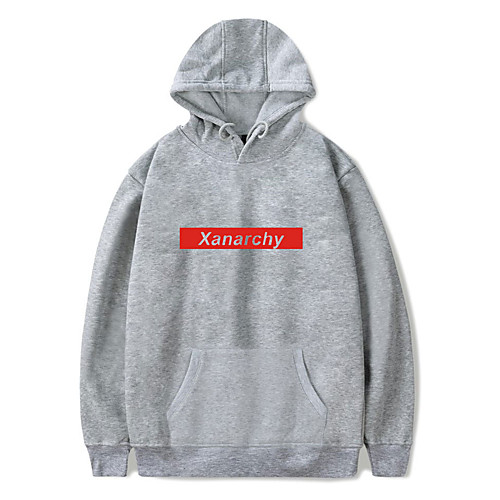 Inspired by Cosplay Lil Xan Xanarchy Hoodie Polyester / Cotton Blend Letter Printing Hoodie For Women's / Men's
Inspired by Cosplay Lil Xan Xanarchy Hoodie Polyester / Cotton Blend Letter Printing Hoodie For Women's / Men's
