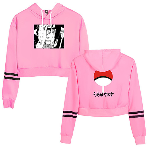Inspired by Naruto Cosplay Akatsuki Uchiha Itachi Crop Top Hoodie Anime Polyester / Cotton Blend Print Printing Harajuku Graphic Crop Top For Women's
Inspired by Naruto Cosplay Akatsuki Uchiha Itachi Crop Top Hoodie Anime Polyester / Cotton Blend Print Printing Harajuku Graphic Crop Top For Women's