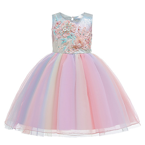 Princess Dress Party Costume Flower Girl Dress Girls' Movie Cosplay Princess Pink Light Blue Dress Children's Day Masquerade Polyester
Princess Dress Party Costume Flower Girl Dress Girls' Movie Cosplay Princess Pink Light Blue Dress Children's Day Masquerade Polyester