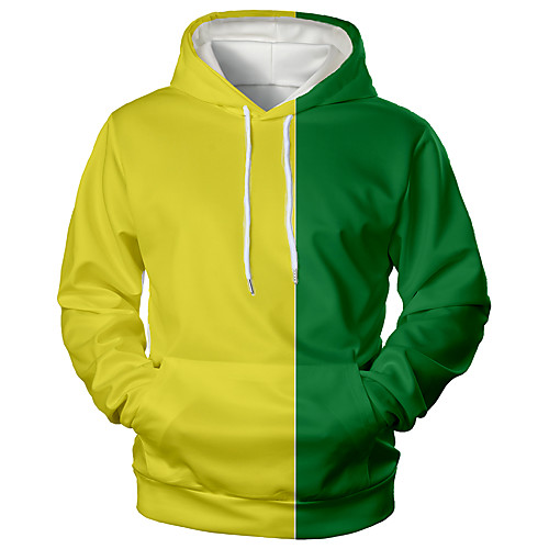 Men's Pullover Hoodie Sweatshirt Graphic 3D Hooded Daily 3D Print 3D Print Hoodies Sweatshirts Long Sleeve Yellow
Men's Pullover Hoodie Sweatshirt Graphic 3D Hooded Daily 3D Print 3D Print Hoodies Sweatshirts Long Sleeve Yellow