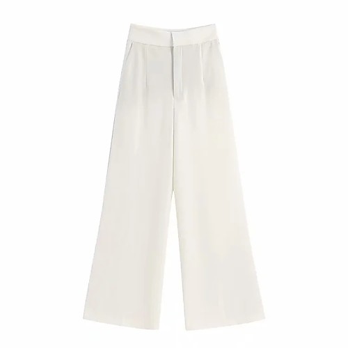 Women's Basic Streetwear Comfort Daily Going out Dress Pants Pants Pants Solid Colored Full Length Pocket White
Women's Basic Streetwear Comfort Daily Going out Dress Pants Pants Pants Solid Colored Full Length Pocket White