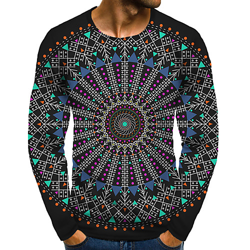 Men's T shirt Shirt 3D Print Graphic 3D Plus Size Modern Style Stylish Long Sleeve Daily Tops Elegant Exaggerated Round Neck Rainbow
Men's T shirt Shirt 3D Print Graphic 3D Plus Size Modern Style Stylish Long Sleeve Daily Tops Elegant Exaggerated Round Neck Rainbow