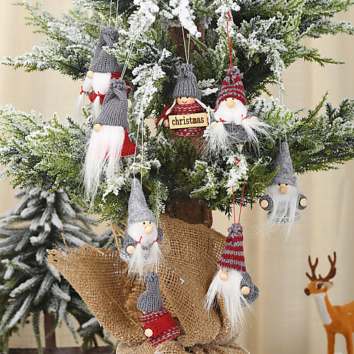 Christmas Decorations Knitted Small Pendants Faceless Doll Pendants Santa Claus Pendants
Christmas Decorations Knitted Small Pendants Faceless Doll Pendants Santa Claus Pendants