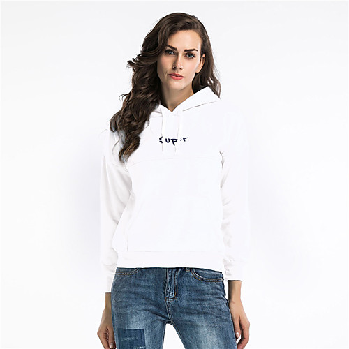 Women's Blouse Shirt Letter Long Sleeve Embroidered Pocket Patchwork Cowl Neck Basic Tops White Blushing Pink
Women's Blouse Shirt Letter Long Sleeve Embroidered Pocket Patchwork Cowl Neck Basic Tops White Blushing Pink