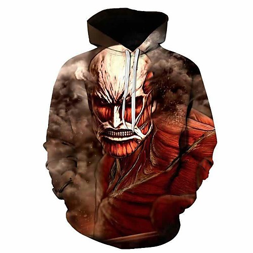 Inspired by Attack on Titan Armored Titan Cosplay Costume Hoodie Plush Fabric 3D Printing Harajuku Graphic Hoodie For Women's / Men's
Inspired by Attack on Titan Armored Titan Cosplay Costume Hoodie Plush Fabric 3D Printing Harajuku Graphic Hoodie For Women's / Men's