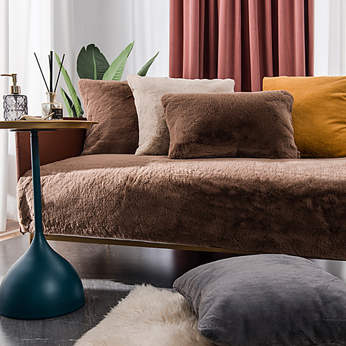 Faux Fur Cushion Cover Slipcover Sofa Cover Sofa Blanket Throw Blanket for Sofa Couch and Bed - Super Soft Fuzzy Fleece Blanket for Outdoor, Indoor, Camping,Non Slip Protector
Faux Fur Cushion Cover Slipcover Sofa Cover Sofa Blanket Throw Blanket for Sofa Couch and Bed - Super Soft Fuzzy Fleece Blanket for Outdoor, Indoor, Camping,Non Slip Protector
