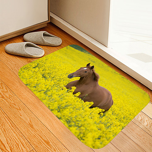 Horse Rapeseed Digital Printing Floor Mat Modern Bath Mats Nonwoven Memory Foam Novelty Bathroom
Horse Rapeseed Digital Printing Floor Mat Modern Bath Mats Nonwoven Memory Foam Novelty Bathroom