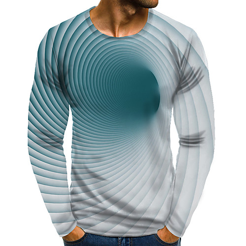 Men's T shirt Shirt 3D Print Graphic 3D Plus Size Print Long Sleeve Daily Tops Elegant Exaggerated Round Neck Green
Men's T shirt Shirt 3D Print Graphic 3D Plus Size Print Long Sleeve Daily Tops Elegant Exaggerated Round Neck Green