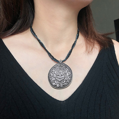 Women's Pendant Necklace Chain Necklace Double Layered Friends Precious Gemini Lucky Blessed Artistic Ethnic Vintage Casual / Sporty Glass Alloy Silver 42 cm Necklace Jewelry 1pc For Christmas Sport
Women's Pendant Necklace Chain Necklace Double Layered Friends Precious Gemini Lucky Blessed Artistic Ethnic Vintage Casual / Sporty Glass Alloy Silver 42 cm Necklace Jewelry 1pc For Christmas Sport