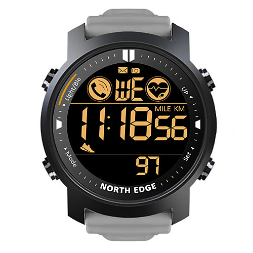 NORTH EDGE LAKER Men's Smartwatch Bluetooth Waterproof Heart Rate Monitor Calories Burned Camera Information Stopwatch Pedometer Call Reminder Alarm Clock Community Share
NORTH EDGE LAKER Men's Smartwatch Bluetooth Waterproof Heart Rate Monitor Calories Burned Camera Information Stopwatch Pedometer Call Reminder Alarm Clock Community Share
