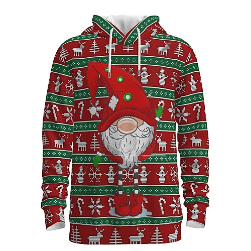 Men's Pullover Hoodie Sweatshirt Striped Graphic 3D Hooded Christmas Daily 3D Print 3D Print Christmas Hoodies Sweatshirts Long Sleeve Red
Men's Pullover Hoodie Sweatshirt Striped Graphic 3D Hooded Christmas Daily 3D Print 3D Print Christmas Hoodies Sweatshirts Long Sleeve Red