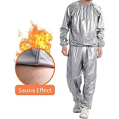 2020 upgrade new heavy duty sauna suits exercise sweat suits,sauna suit for women weight loss plus size sauna suit for men (silver,3xl)
2020 upgrade new heavy duty sauna suits exercise sweat suits,sauna suit for women weight loss plus size sauna suit for men (silver,3xl)