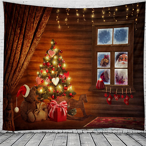 Christmas Santa Claus Holiday Party Wall Tapestry Art Decor Blanket Curtain Picnic Tablecloth Hanging Home Bedroom Living Room Dorm Decoration Window Gift Snow Tree Polyester
Christmas Santa Claus Holiday Party Wall Tapestry Art Decor Blanket Curtain Picnic Tablecloth Hanging Home Bedroom Living Room Dorm Decoration Window Gift Snow Tree Polyester