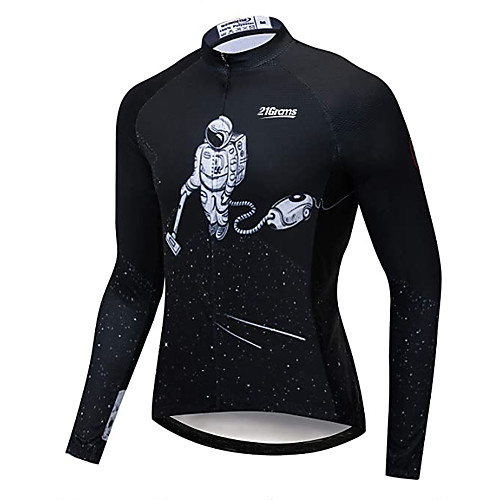 21Grams Men's Long Sleeve Cycling Jersey Winter Fleece Polyester Black Galaxy Bike Jersey Top Mountain Bike MTB Road Bike Cycling UV Resistant Fleece Lining Warm Sports Clothing Apparel / Stretchy
21Grams Men's Long Sleeve Cycling Jersey Winter Fleece Polyester Black Galaxy Bike Jersey Top Mountain Bike MTB Road Bike Cycling UV Resistant Fleece Lining Warm Sports Clothing Apparel / Stretchy