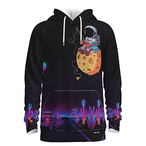 Men's Pullover Hoodie Sweatshirt Graphic 3D Astronaut Hooded Daily 3D Print 3D Print Casual Hoodies Sweatshirts Long Sleeve Purple
Men's Pullover Hoodie Sweatshirt Graphic 3D Astronaut Hooded Daily 3D Print 3D Print Casual Hoodies Sweatshirts Long Sleeve Purple
