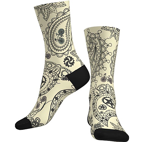 Crew Socks Compression Socks Calf Socks Athletic Sports Socks Cycling Socks Women's Men's Bike / Cycling Breathable Soft Comfortable 1 Pair Paisley Cotton Cream S M / Stretchy
Crew Socks Compression Socks Calf Socks Athletic Sports Socks Cycling Socks Women's Men's Bike / Cycling Breathable Soft Comfortable 1 Pair Paisley Cotton Cream S M / Stretchy