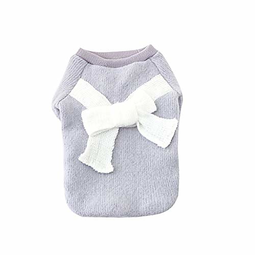 pet clothing, puppy girl poodle adorable bowknot sweater winter warm small dog coat (gray, s)
pet clothing, puppy girl poodle adorable bowknot sweater winter warm small dog coat (gray, s)