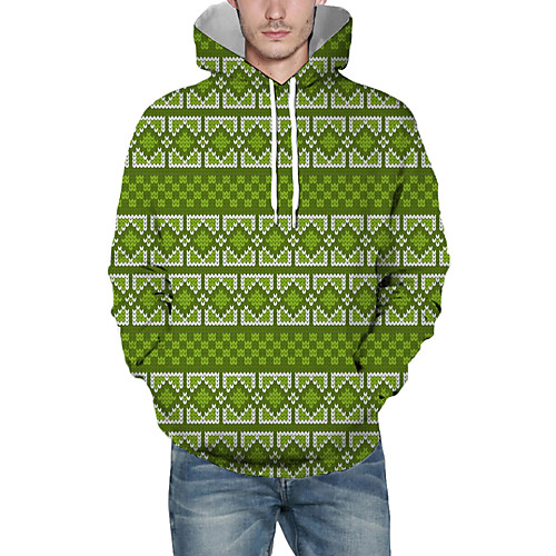Men's Pullover Hoodie Sweatshirt Plaid Checkered Graphic 3D Hooded Christmas Daily 3D Print Christmas Hoodies Sweatshirts Long Sleeve Light Green
Men's Pullover Hoodie Sweatshirt Plaid Checkered Graphic 3D Hooded Christmas Daily 3D Print Christmas Hoodies Sweatshirts Long Sleeve Light Green