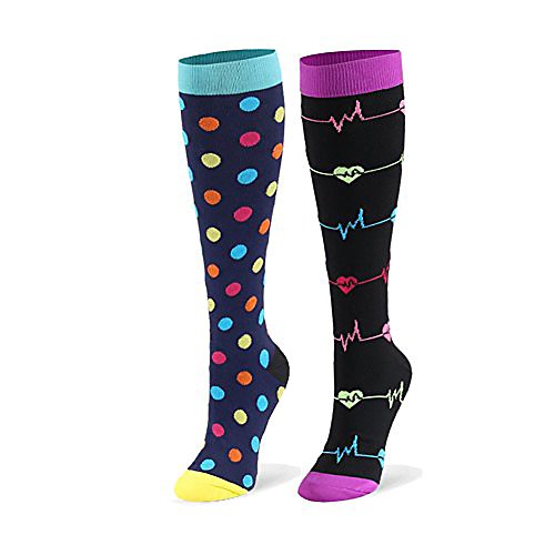 compression socks for women & men - 20-30mmhg 2 pairs compression stockings for nurse, pregnancy, travel
compression socks for women & men - 20-30mmhg 2 pairs compression stockings for nurse, pregnancy, travel