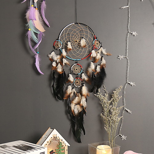Boho Dream Catcher Handmade Gift Wall Hanging Decor Art Ornament Craft Indian Bead for Kids Bedroom Wedding Festival 7020cm
Boho Dream Catcher Handmade Gift Wall Hanging Decor Art Ornament Craft Indian Bead for Kids Bedroom Wedding Festival 7020cm