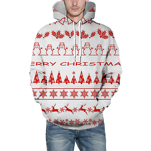 Men's Pullover Hoodie Sweatshirt Graphic 3D Reindeer Hooded Christmas Daily 3D Print Christmas Hoodies Sweatshirts Long Sleeve Red
Men's Pullover Hoodie Sweatshirt Graphic 3D Reindeer Hooded Christmas Daily 3D Print Christmas Hoodies Sweatshirts Long Sleeve Red