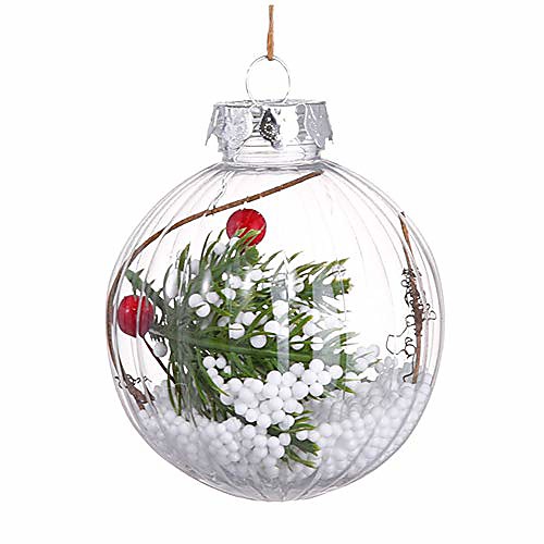 80 mm christmas balls ornaments for xmas tree - shatterproof christmas tree holiday decorations pendant large transparent snow flower hanging ball seasonal decorative baubles set
80 mm christmas balls ornaments for xmas tree - shatterproof christmas tree holiday decorations pendant large transparent snow flower hanging ball seasonal decorative baubles set