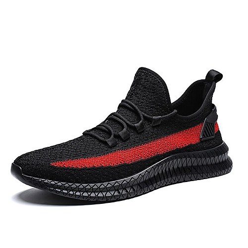 Men's Trainers Athletic Shoes Athletic Running Shoes Tissage Volant Black / Red White Black Fall Spring
Men's Trainers Athletic Shoes Athletic Running Shoes Tissage Volant Black / Red White Black Fall Spring
