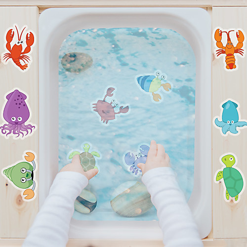 Cartoon Bathtub Waterproof Stickers Children's Educational Animal Digital Decoration Bathtub Non-slip Stickers 10Pcs 8.711cm
Cartoon Bathtub Waterproof Stickers Children's Educational Animal Digital Decoration Bathtub Non-slip Stickers 10Pcs 8.711cm