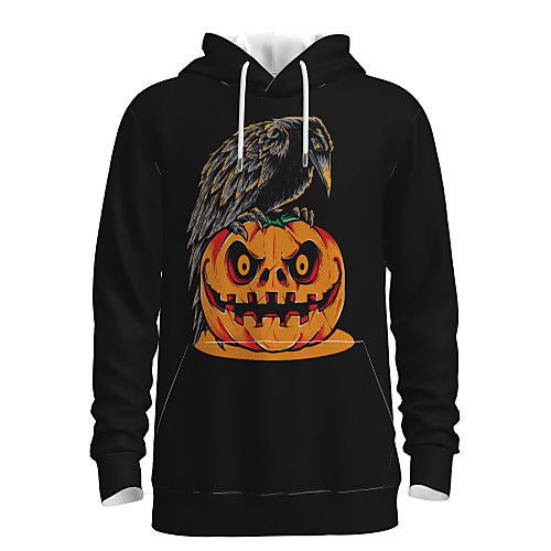 Men's Pullover Hoodie Sweatshirt Graphic 3D Pumpkin Hooded Halloween 3D Print Halloween Hoodies Sweatshirts Long Sleeve Black
Men's Pullover Hoodie Sweatshirt Graphic 3D Pumpkin Hooded Halloween 3D Print Halloween Hoodies Sweatshirts Long Sleeve Black