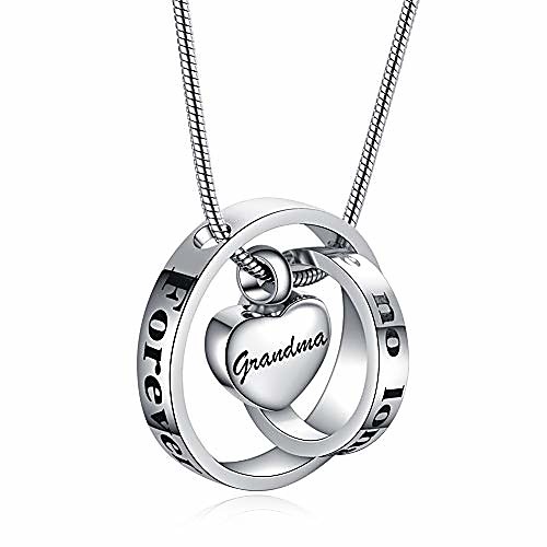 heart pendant necklace ash holder circle rings urns jewelry silver funeral keepsake forever in my heart for human dog cat pet ashes stainless steel
heart pendant necklace ash holder circle rings urns jewelry silver funeral keepsake forever in my heart for human dog cat pet ashes stainless steel