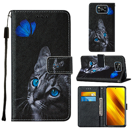 Case For Xiaomi Poco X3 NFC Card Holder Flip Magnetic Full Body Cases Butterfly Animal PU Leather
Case For Xiaomi Poco X3 NFC Card Holder Flip Magnetic Full Body Cases Butterfly Animal PU Leather