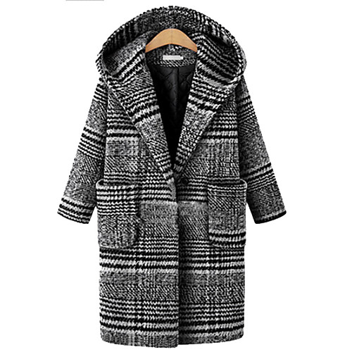 Women's Coat Daily Fall & Winter Long Coat Regular Fit Active Jacket Long Sleeve Color Block Black
Women's Coat Daily Fall & Winter Long Coat Regular Fit Active Jacket Long Sleeve Color Block Black