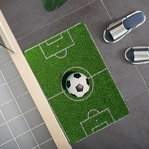 Creative 3D Printing Footbal Field Hallway Carpet and Rugs for Bedroom Living Room Carpet Kitchen Bathroom Anti-Slip Floor Mats
Creative 3D Printing Footbal Field Hallway Carpet and Rugs for Bedroom Living Room Carpet Kitchen Bathroom Anti-Slip Floor Mats