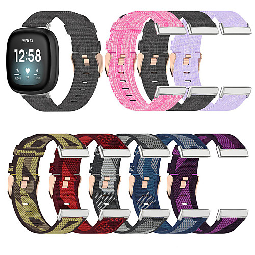 1 Pcs Watch Band Nylon Band for Fitbit Versa 3 Strap Canvas Woven Bracelet Wristband Replacement for Fitbit Sense Bands Accessories Women Men
1 Pcs Watch Band Nylon Band for Fitbit Versa 3 Strap Canvas Woven Bracelet Wristband Replacement for Fitbit Sense Bands Accessories Women Men