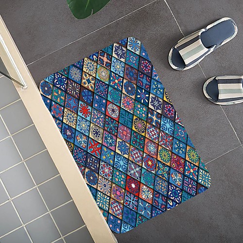 Bohemian Ethnic Style Pattern Carpet Door Mat Bedroom Living Room Carpet Study Room Carpet Kitchen Bathroom Anti-slip Mat
Bohemian Ethnic Style Pattern Carpet Door Mat Bedroom Living Room Carpet Study Room Carpet Kitchen Bathroom Anti-slip Mat