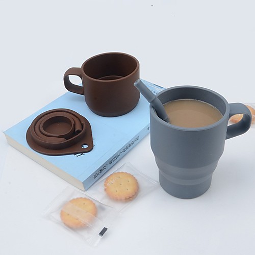 300ml Collapsible Coffee Mugs Silicone Portable Cup for Outdoors Camping Hiking Picnic and Travel
300ml Collapsible Coffee Mugs Silicone Portable Cup for Outdoors Camping Hiking Picnic and Travel