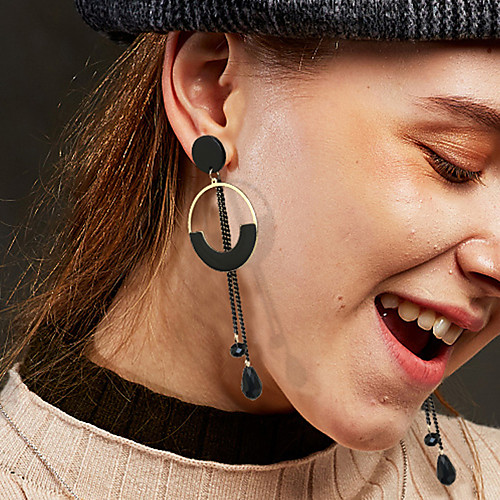 Women's Drop Earrings Hoop Earrings Earrings Drop Holiday Fashion Birthday Stylish Simple Fashion Punk Trendy Resin Earrings Jewelry Black For Birthday Street Sport Gift Festival 1 Pair
Women's Drop Earrings Hoop Earrings Earrings Drop Holiday Fashion Birthday Stylish Simple Fashion Punk Trendy Resin Earrings Jewelry Black For Birthday Street Sport Gift Festival 1 Pair