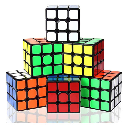 Speed Cube Set 6 pcs Magic Cube IQ Cube 333 Speedcubing Bundle 3D Puzzle Cube Stress Reliever Puzzle Cube Stickerless Smooth Office Desk Toys Kid's Adults Toy Gift
Speed Cube Set 6 pcs Magic Cube IQ Cube 333 Speedcubing Bundle 3D Puzzle Cube Stress Reliever Puzzle Cube Stickerless Smooth Office Desk Toys Kid's Adults Toy Gift