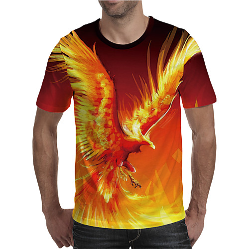 Men's T shirt 3D Print Graphic Plus Size Print Short Sleeve Daily Tops Elegant Exaggerated Red
Men's T shirt 3D Print Graphic Plus Size Print Short Sleeve Daily Tops Elegant Exaggerated Red