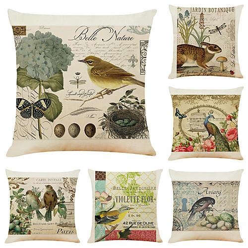 Cushion Cover 6PC Faux Linen Soft Decorative Square Throw Pillow Cover Cushion Case Pillowcase for Sofa Bedroom 45 x 45 cm (18 x 18 Inch) Superior Quality Mashine Washable
Cushion Cover 6PC Faux Linen Soft Decorative Square Throw Pillow Cover Cushion Case Pillowcase for Sofa Bedroom 45 x 45 cm (18 x 18 Inch) Superior Quality Mashine Washable