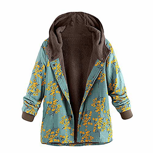 womens jacket coats flowers floral print boho hooded vintage warm padded loose fleece lined parka plus size 3xl (xl =us:6-10,green-floral)
womens jacket coats flowers floral print boho hooded vintage warm padded loose fleece lined parka plus size 3xl (xl =us:6-10,green-floral)