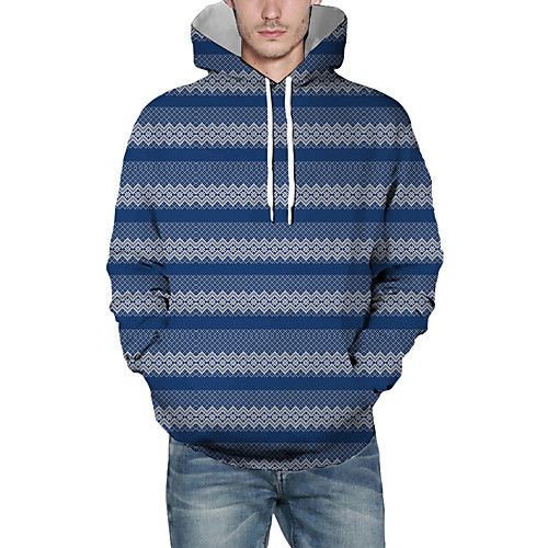 Men's Pullover Hoodie Sweatshirt Lines / Waves Graphic 3D Hooded Christmas Daily 3D Print Christmas Hoodies Sweatshirts Long Sleeve Blue
Men's Pullover Hoodie Sweatshirt Lines / Waves Graphic 3D Hooded Christmas Daily 3D Print Christmas Hoodies Sweatshirts Long Sleeve Blue